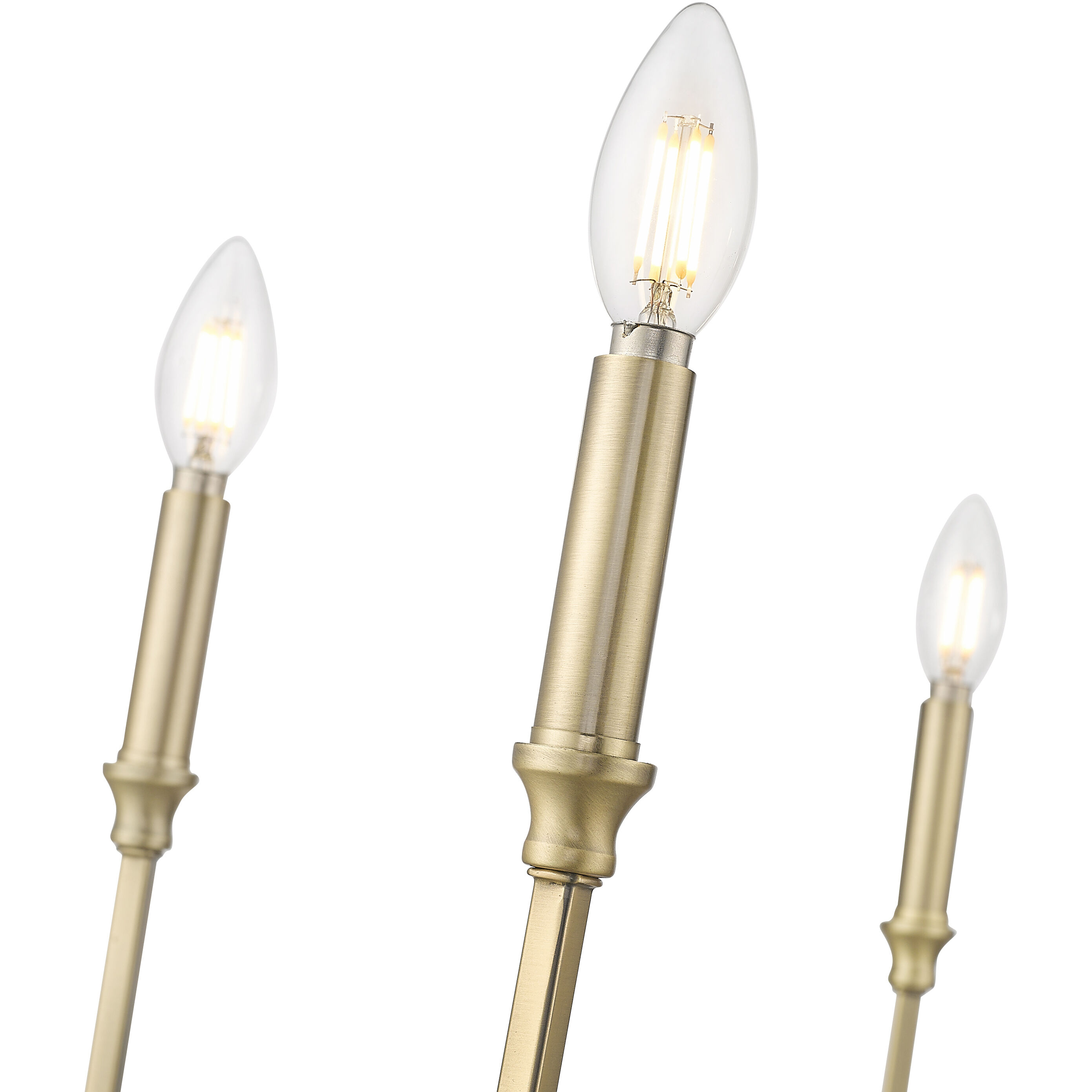 Azara 5 Light 28 inch Vintage Brass Chandelier Ceiling Light