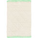 Pepper 72 X 48 inch Khaki, Grass Green Rug