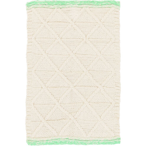 Pepper 72 X 48 inch Khaki, Grass Green Rug