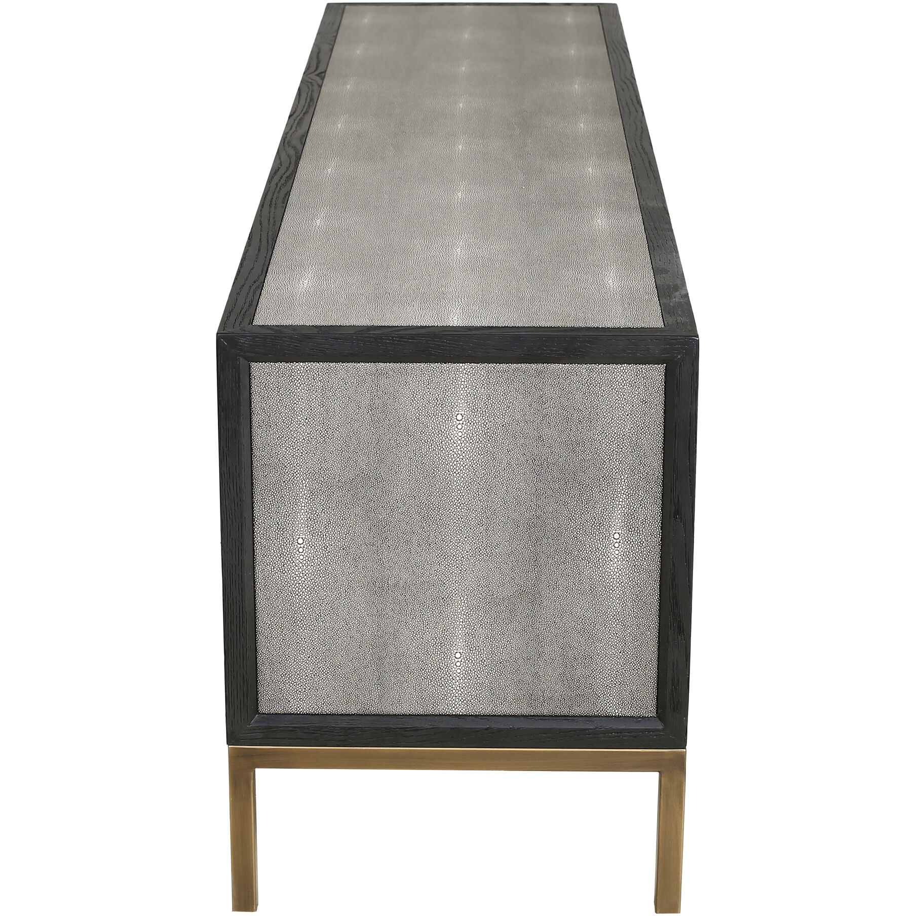 Mako 71 X 18 inch Grey Console Table, Media Cabinet