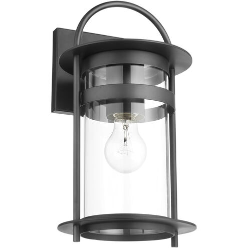 Bracer 1 Light 14 inch Matte Black Outdoor Wall Sconce