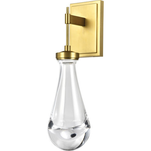 Vaso 1 Light 4.5 inch Aged Brass Wall Sconce Wall Light