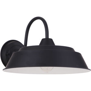 Landmark 1 Light 9 inch Midnight Outdoor Lantern