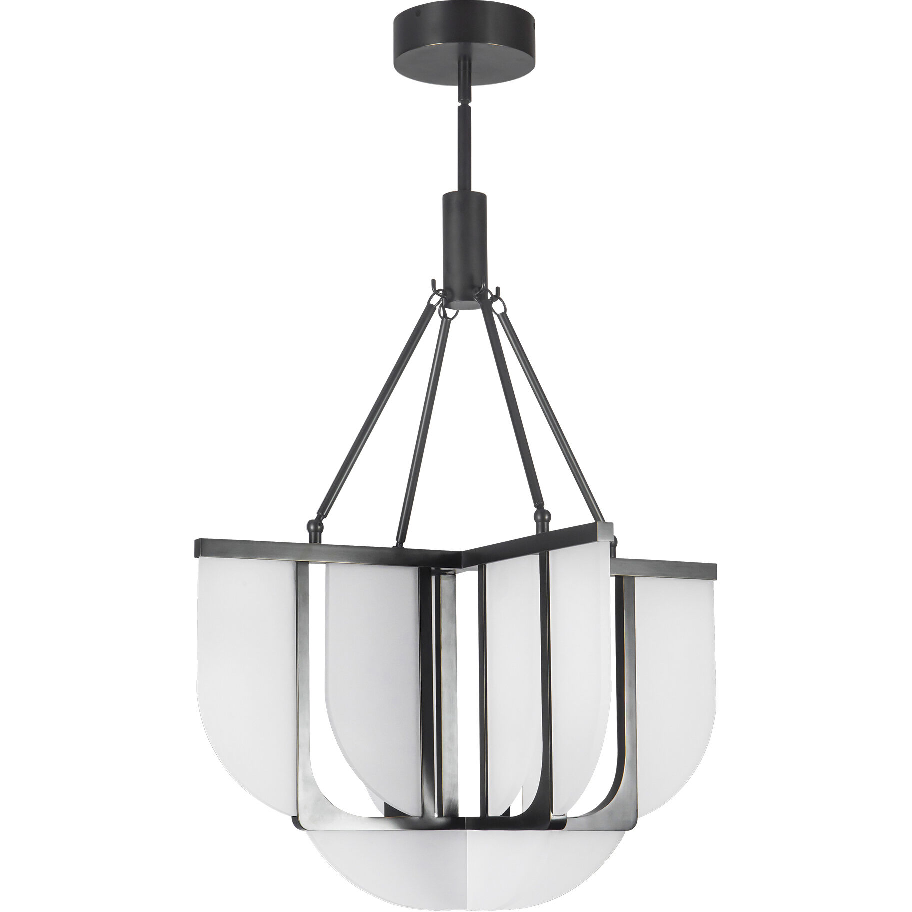 Anders 24.5 inch Urban Bronze Chandelier Ceiling Light