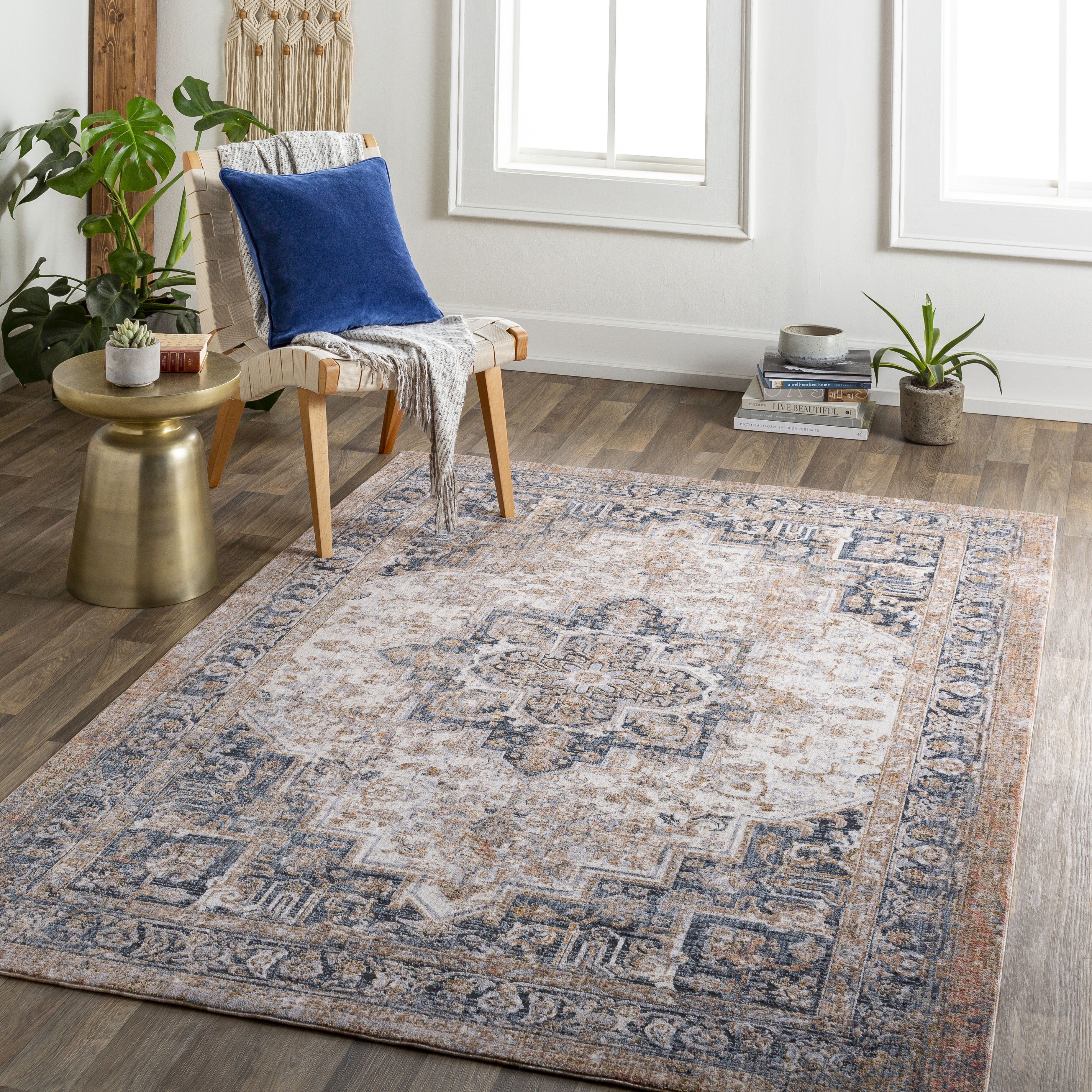 Merit 108 X 79 inch Taupe Rug, Rectangle