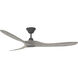 Maverick 60 inch Aged Pewter with Light Grey Weathered Oak Blades Ceiling Fan