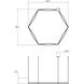Ola LED 54 inch Satin White Pendant Ceiling Light