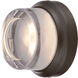 Comet LED 5 inch Oil Rubbed Bronze ADA Wall Sconce Wall Light, Outdoor