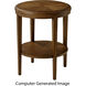 Nova 22 X 18 inch Dusk Two Tiered Round Side Table