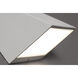 Watson LED 9.5 inch White Outdoor Sconce