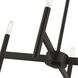 Copenhagen 4 Light 20 inch Black Chandelier Ceiling Light