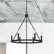 Mara 6 Light 26 inch Black Chandelier Ceiling Light