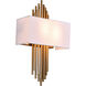 Canada 2 Light 5 inch Gold Wall Sconce Wall Light
