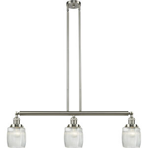 Franklin Restoration Colton 3 Light 38.00 inch Island Light