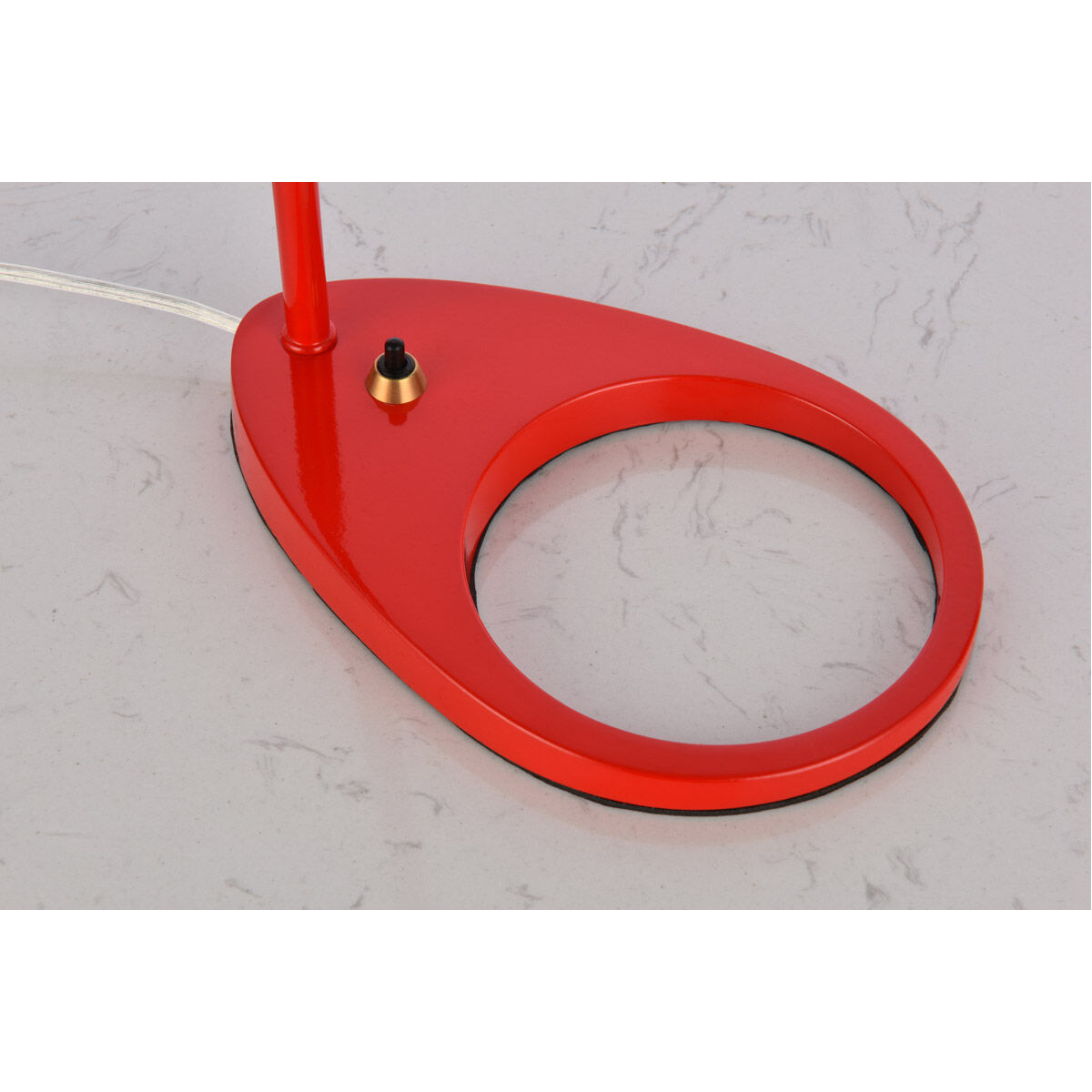 Juniper 20.3 inch 40 watt Red Table Lamp Portable Light