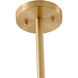 Canada 9 Light 32 inch Brass Chandelier Ceiling Light
