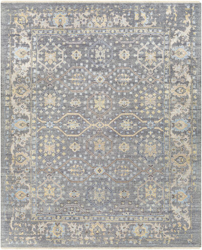 Kushal 120 X 96 inch Wheat Rug in 8 x 10, Rectangle