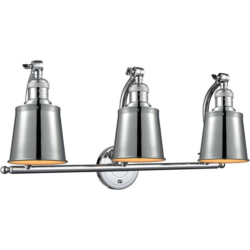 Franklin Restoration Addison LED 28 inch Polished Chrome Bath Vanity Light Wall Light, Franklin Restoration