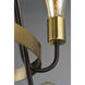 Haven 5 Light 23.75 inch Oil Rubbed Bronze/Antique Brass Single-Tier Chandelier Ceiling Light in Oil Rubbed Bronze and Antique Brass