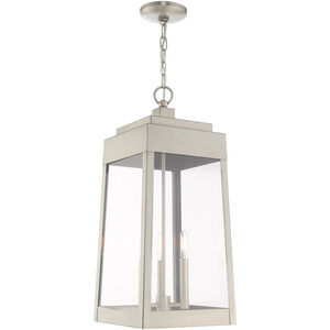Oslo 3 Light 10.50 inch Outdoor Pendant/Chandelier