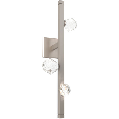 Stella LED 7.8 inch Beige Silver Indoor Sconce Wall Light in Metallic Beige Silver