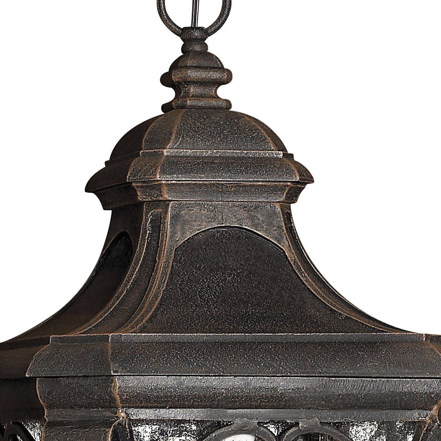 Trafalgar 3 Light 12 inch Mocha Outdoor Hanging Lantern