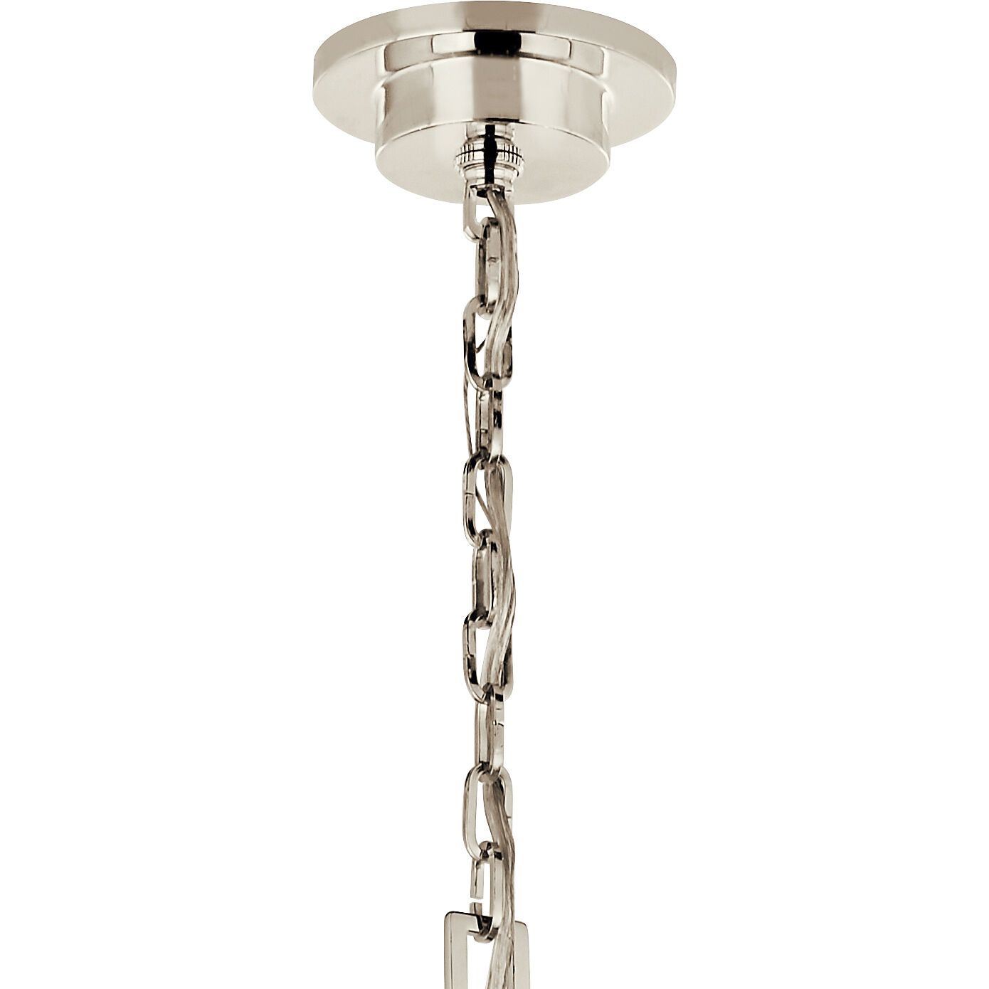 Carrick 18 Light Polished Nickel Chandelier Ceiling Light, 2 Tier Large