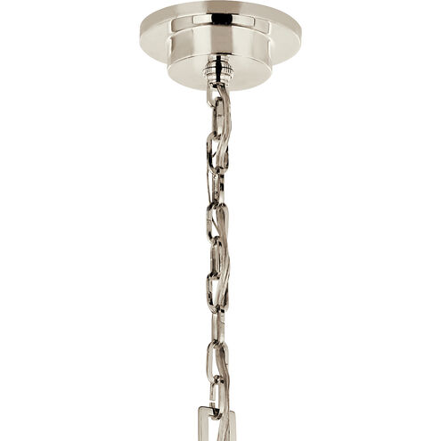 Carrick 18 Light Polished Nickel Chandelier Ceiling Light, 2 Tier Large
