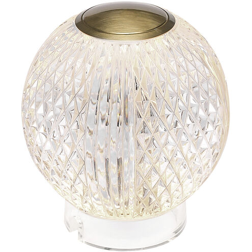 Marni 4.25 inch 2.00 watt Natural Brass Table Lamp Portable Light