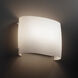 Fusion 2 Light 12 inch Polished Chrome ADA Wall Sconce Wall Light in Incandescent, Opal Fusion