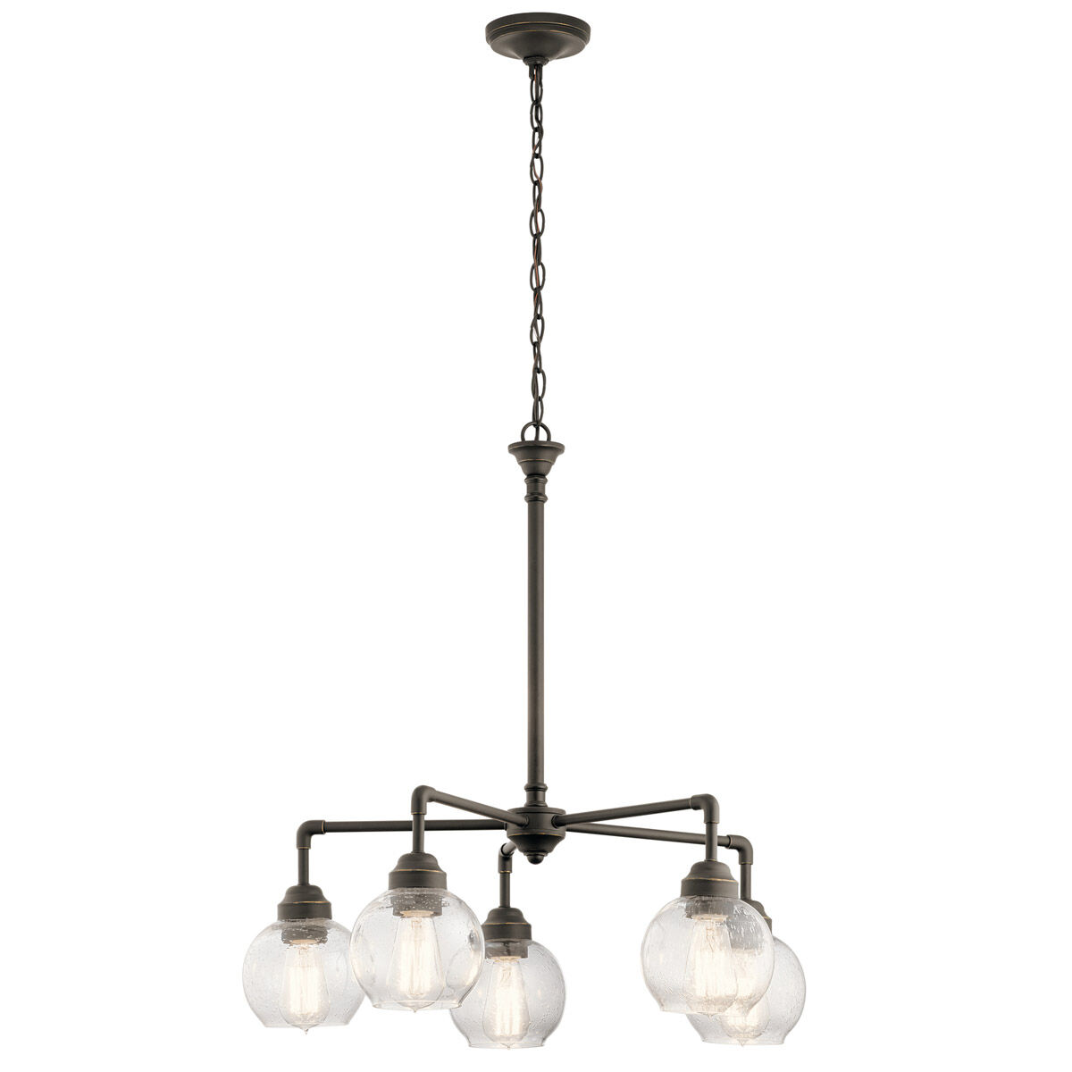 Niles 5 Light 26 inch Olde Bronze Chandelier 1 Tier Medium Ceiling Light, 1 Tier Medium