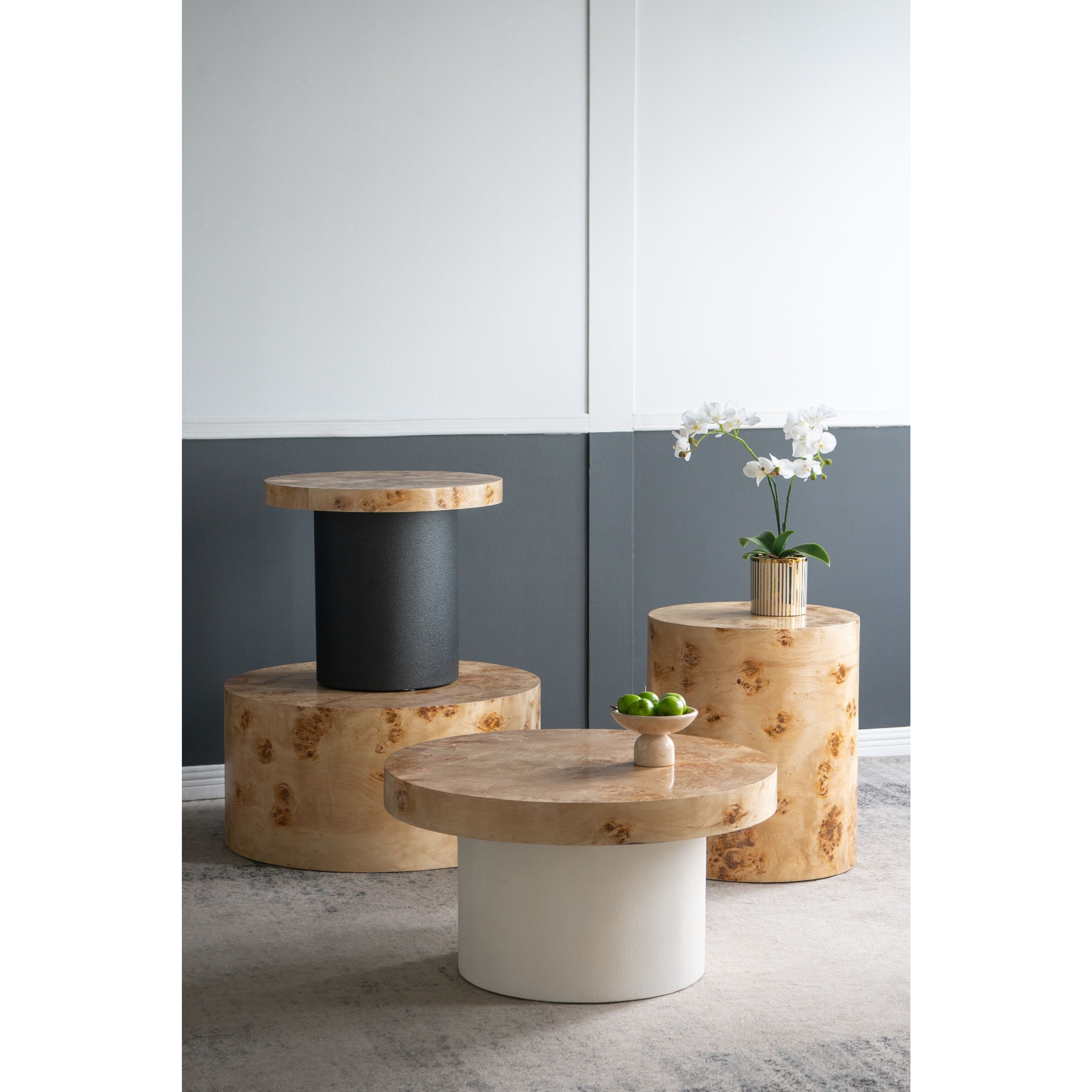 Burl 31.5 inch Brown Coffee Table