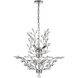 Ivy 9 Light 28 inch Chrome Chandelier Ceiling Light