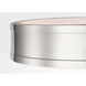 Paloma Contreras Dupont 12 inch Polished Nickel Semi-Flush Mount Ceiling Light