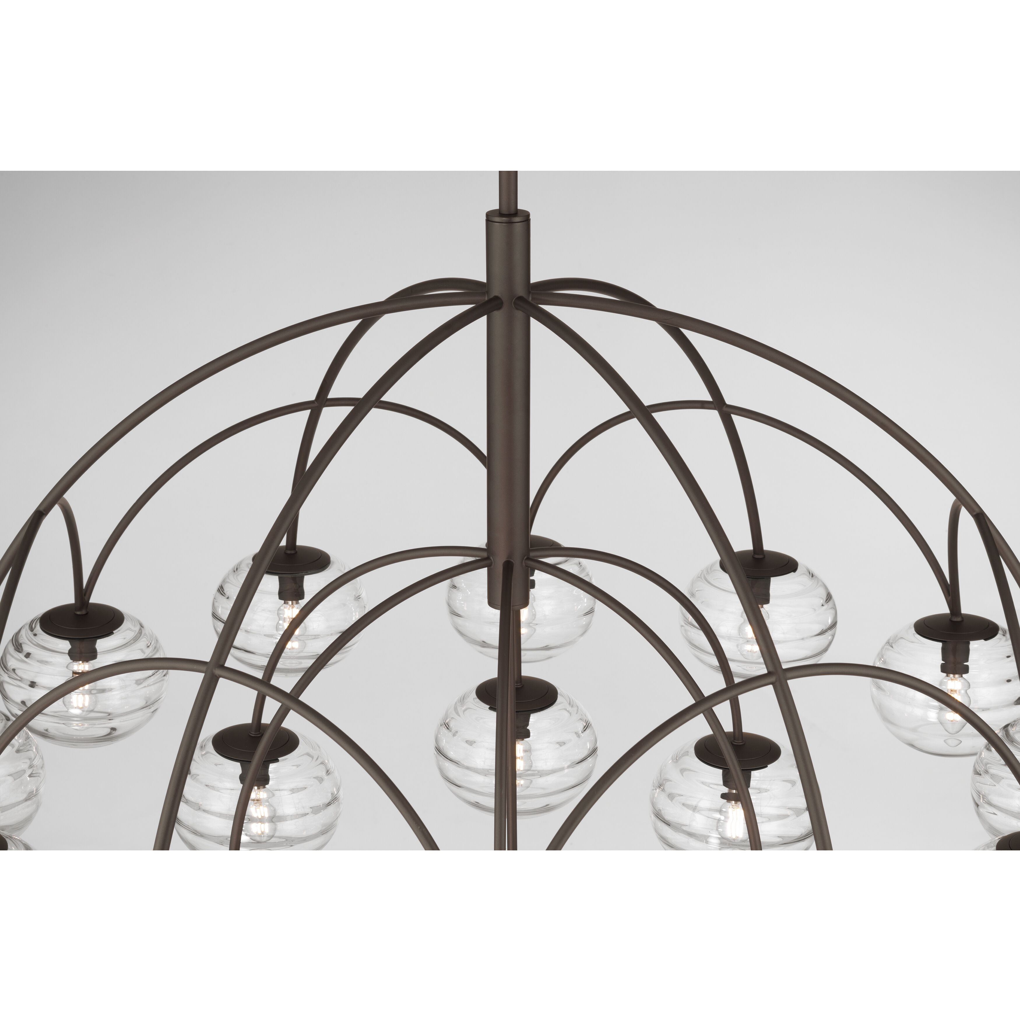 Lenora 19 Light 47.75 inch Dark Bronze Chandelier Ceiling Light