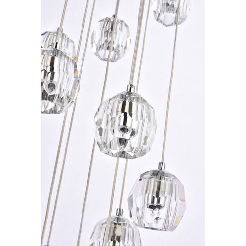 Eren 18 Light 20 inch Chrome Pendant Ceiling Light