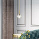 Whitfield 1 Light 6.5 inch Natural Brass Pendant Ceiling Light