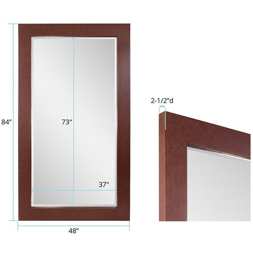 Bolivar 84 X 48 inch Mocha Mirror