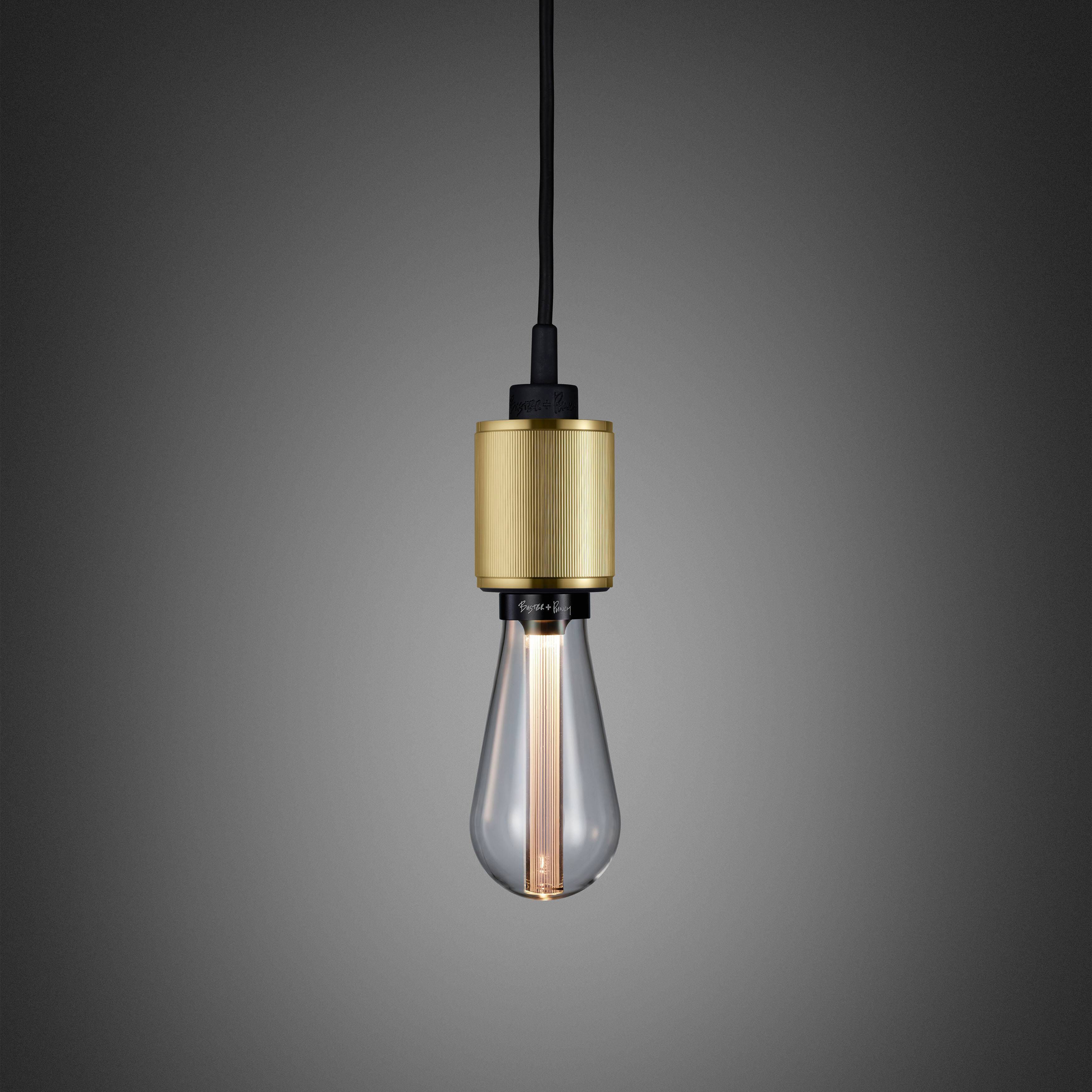 Heavy Metal LED 4.72 inch Brass Pendant Ceiling Light