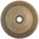 Wingate Hand Painted Antique Silver Leaf Ceiling Medallion