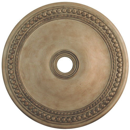 Wingate Hand Painted Antique Silver Leaf Ceiling Medallion