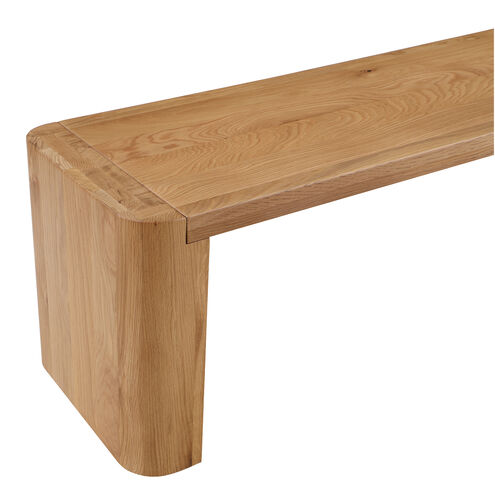 Post Natural Dining Bench, Large