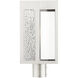 Lafayette 1 Light 17 inch Brushed Nickel Outdoor Post Top Lantern
