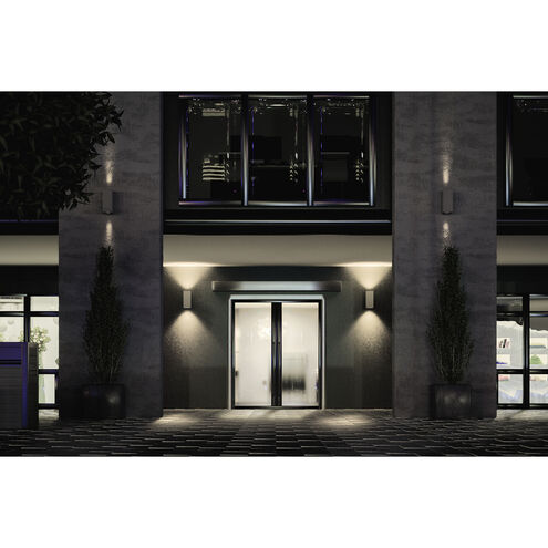 Sera LED 13.1 inch Anthracite Outdoor Wall Sconce in 6 in