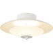 Prescott 15.63 inch Antique White Flush Mount Ceiling Light