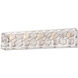 Culture Chic 5 Light 30.75 inch Catalina Silver Bath Light Wall Light