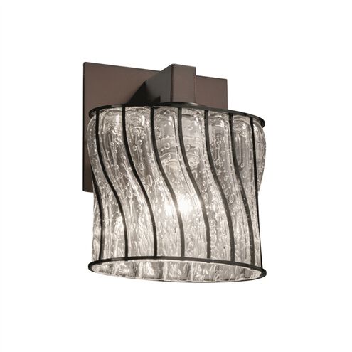 Wire Glass 1 Light 6.50 inch Wall Sconce