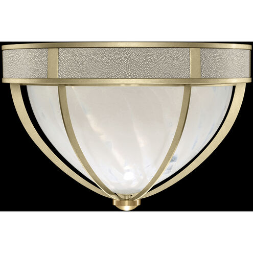 Mirage 3 Light 18.75 inch Gold Flush Mount Ceiling Light
