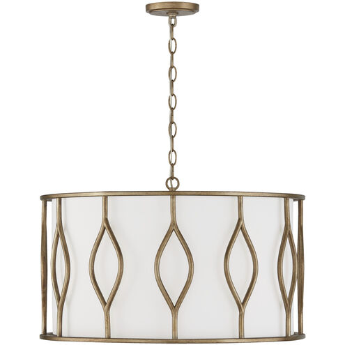 Cohen 4 Light 24 inch Mystic Luster Pendant Ceiling Light
