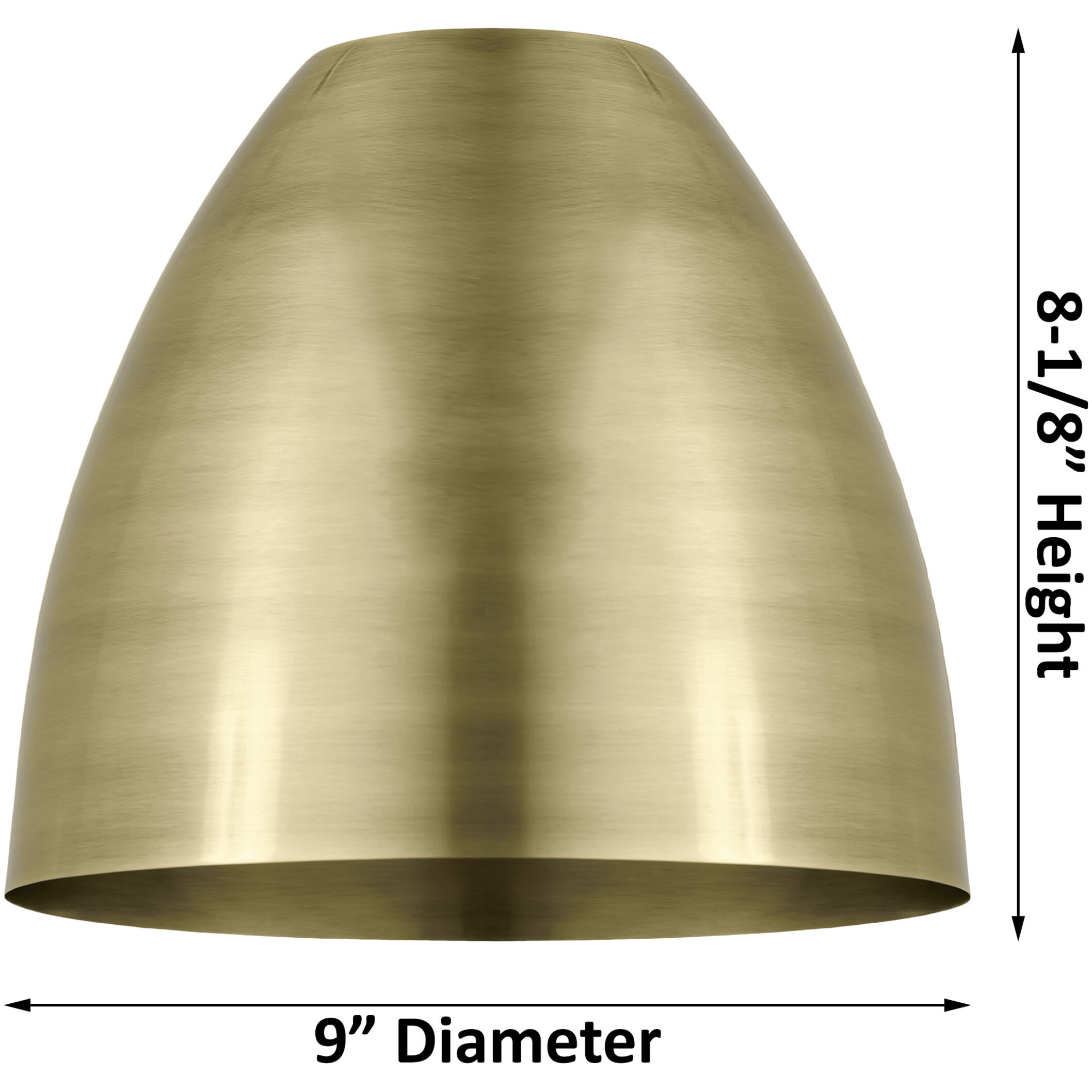 Ballston Dome LED 9 inch Polished Chrome Pendant Ceiling Light